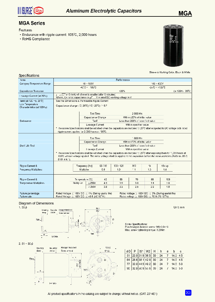 MGA_8107583.PDF Datasheet Download --- IC-ON-LINE