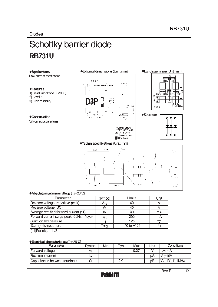 RB731UT108_8109581.PDF Datasheet