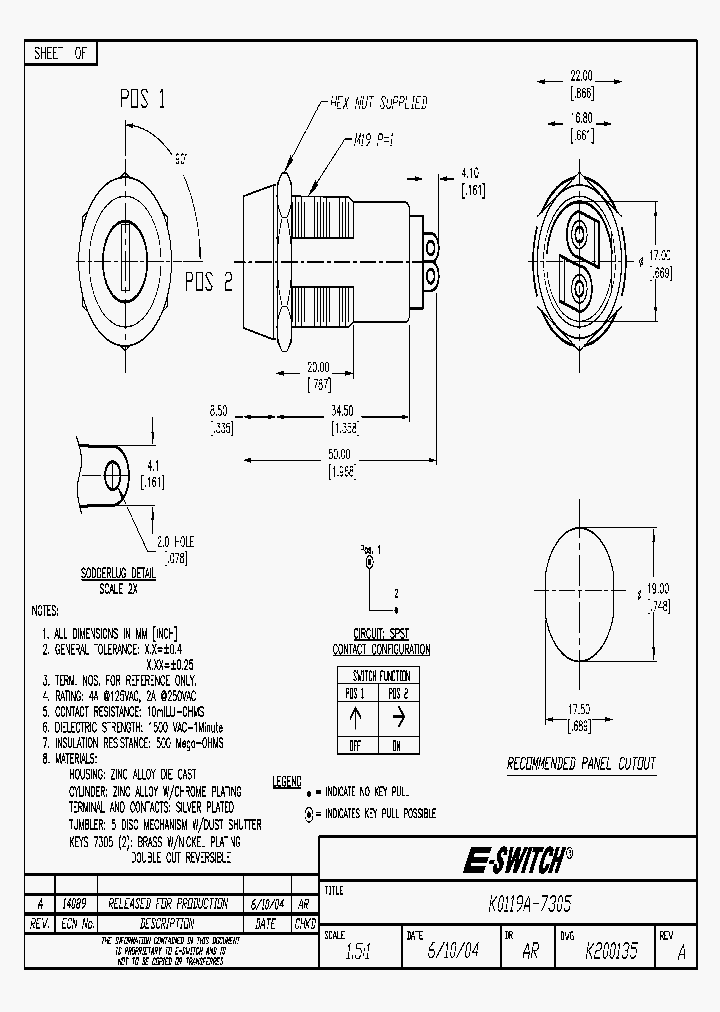 KO119A-7305_8111485.PDF Datasheet