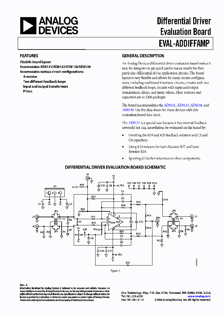 EVAL-ADDIFFAMP-15_8115083.PDF Datasheet