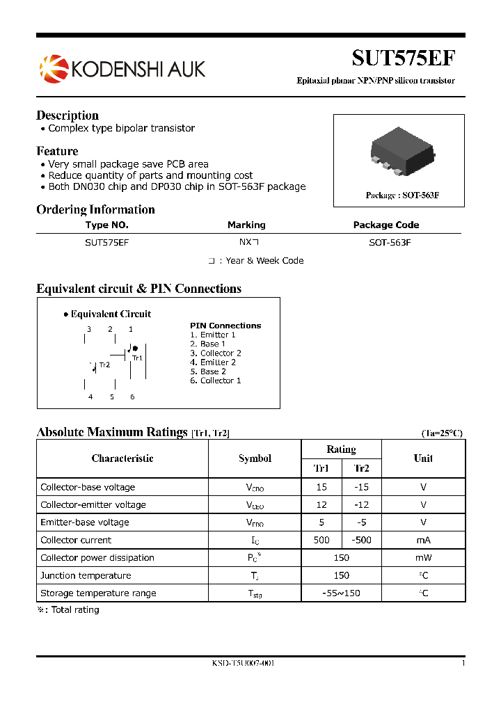 SUT575EF_8122848.PDF Datasheet