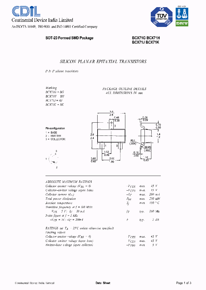 BCX71G_8125873.PDF Datasheet