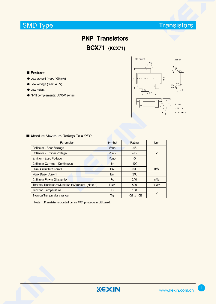 BCX71-3-15_8125870.PDF Datasheet