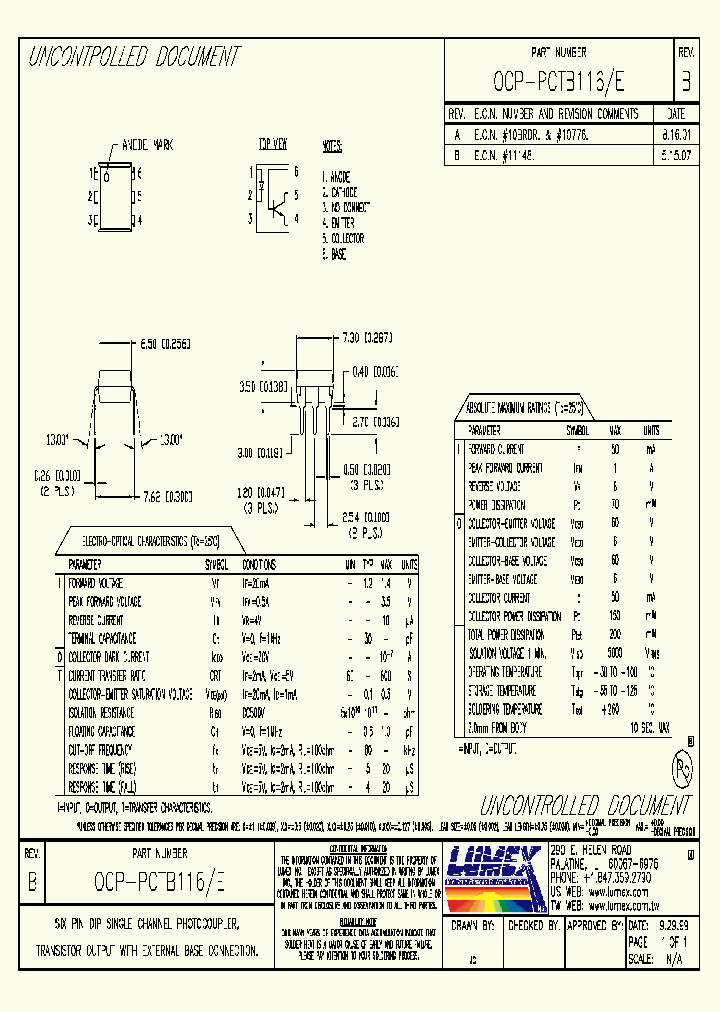 OCP-PCTB116E_8128710.PDF Datasheet