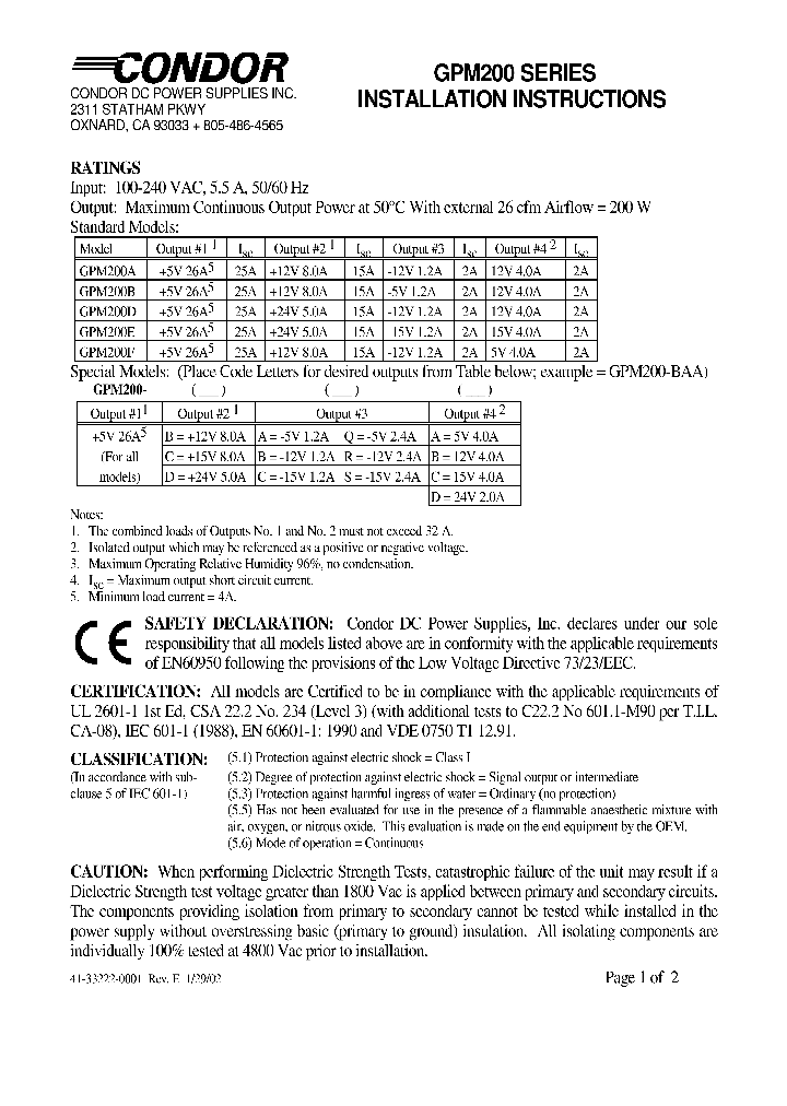 GPM200E_8136154.PDF Datasheet