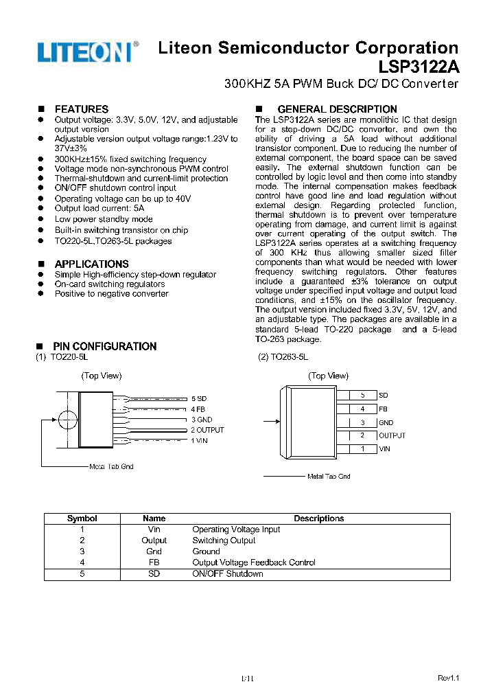 LSP3122AK12AE_8150937.PDF Datasheet