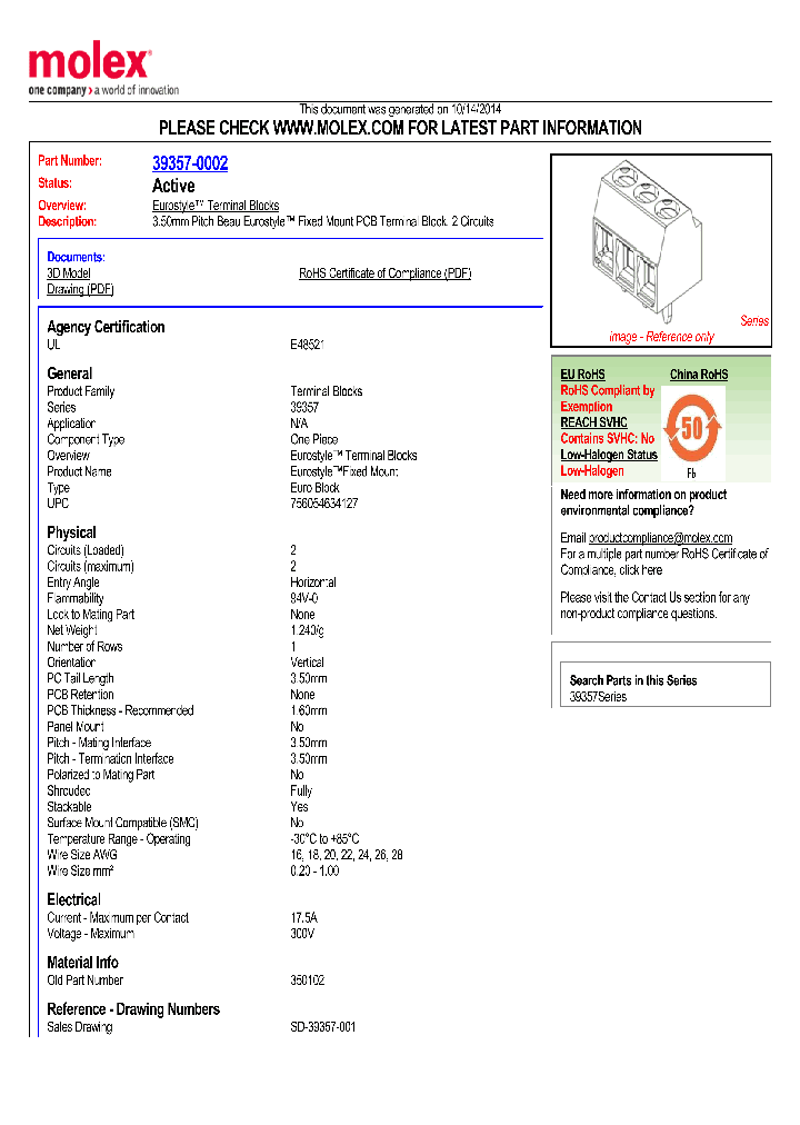 39357-0002_8163351.PDF Datasheet