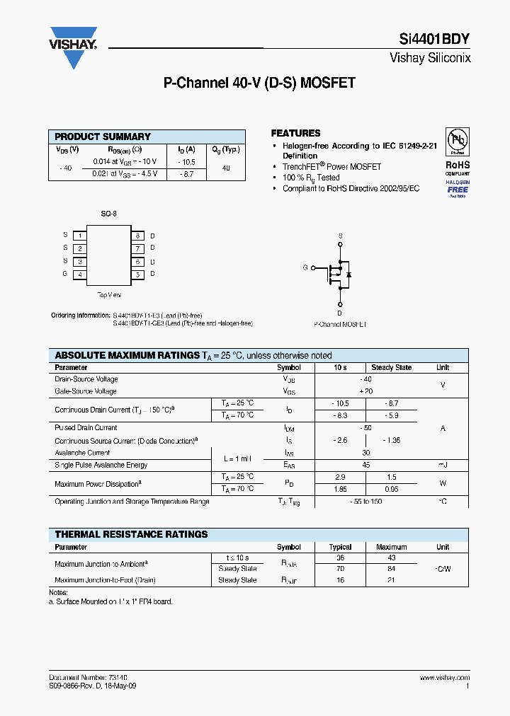 SI4401BDY-13_8164713.PDF Datasheet