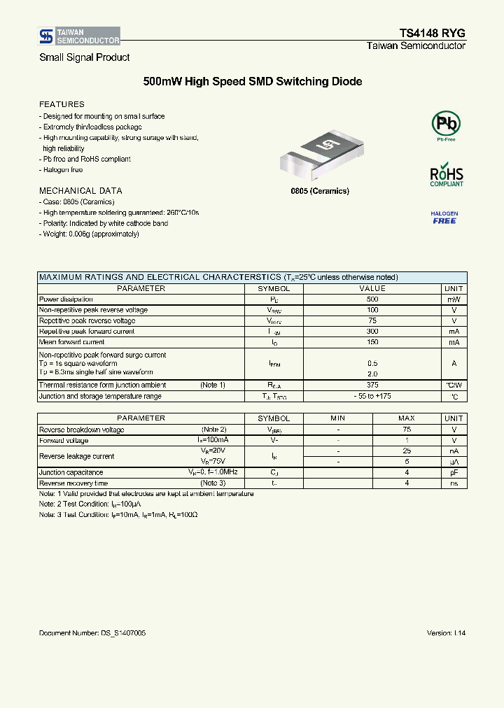TS4148RYG_8167173.PDF Datasheet
