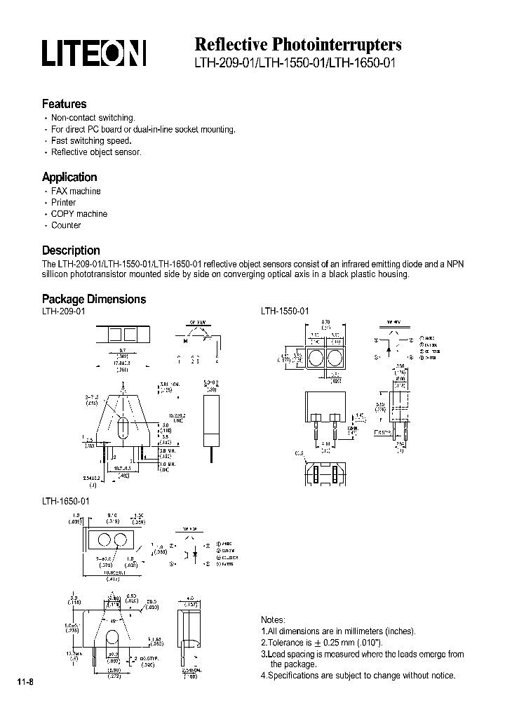 LTH-1650-01_8167185.PDF Datasheet Download --- IC-ON-LINE