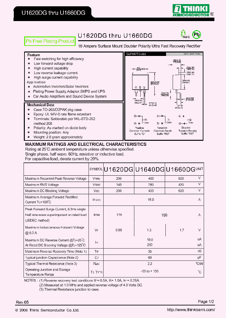 U1620DG_8171234.PDF Datasheet