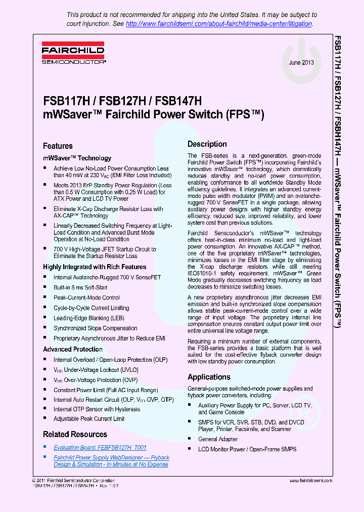 FSB127H_8172038.PDF Datasheet