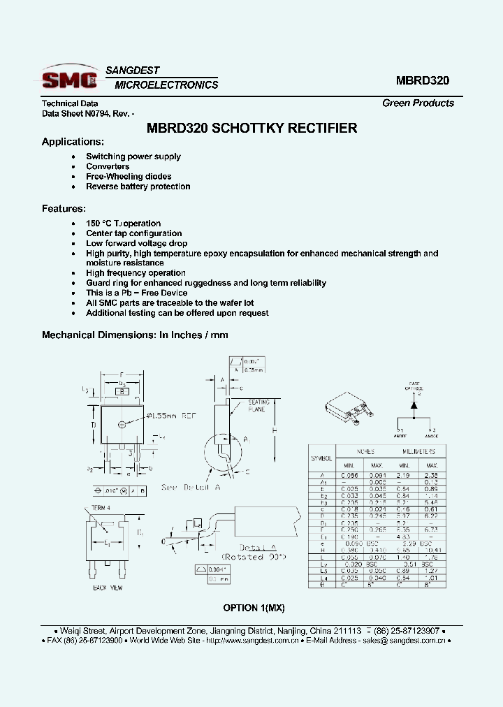 MBRD320_8172524.PDF Datasheet