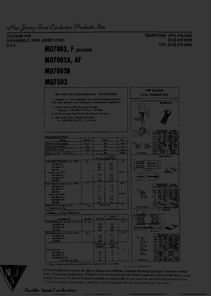 MD7003A_8176237.PDF Datasheet