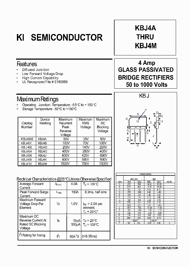 KBJ4005_8178295.PDF Datasheet