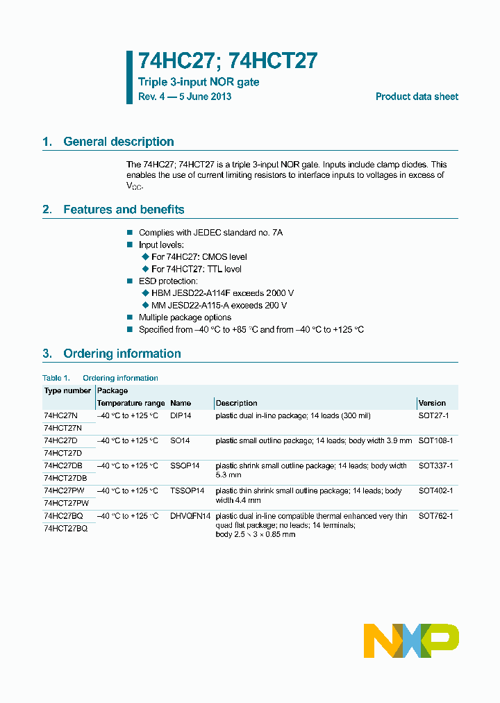 74HCT27BQ_8187333.PDF Datasheet