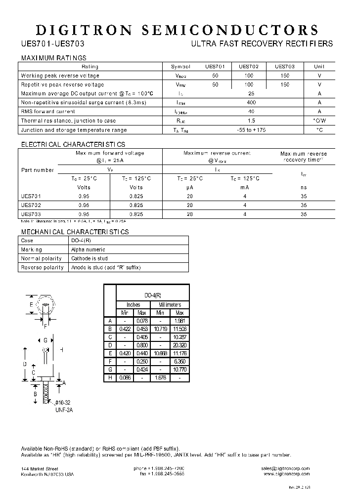 UES701_8187895.PDF Datasheet