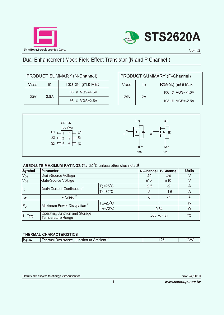 STS2620A_8198912.PDF Datasheet