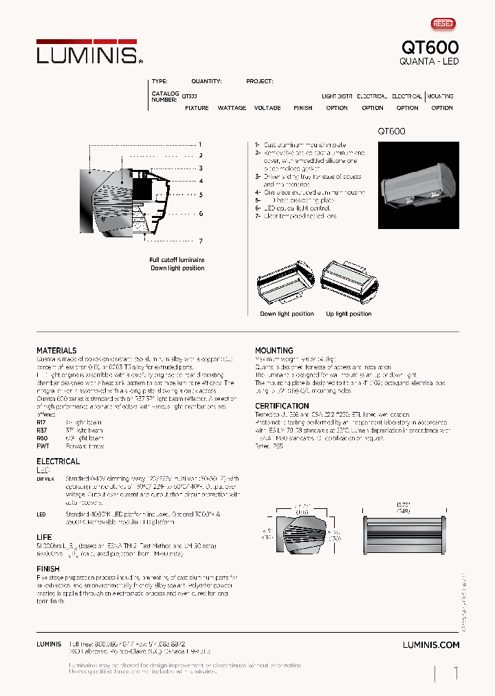 QT600_8200391.PDF Datasheet