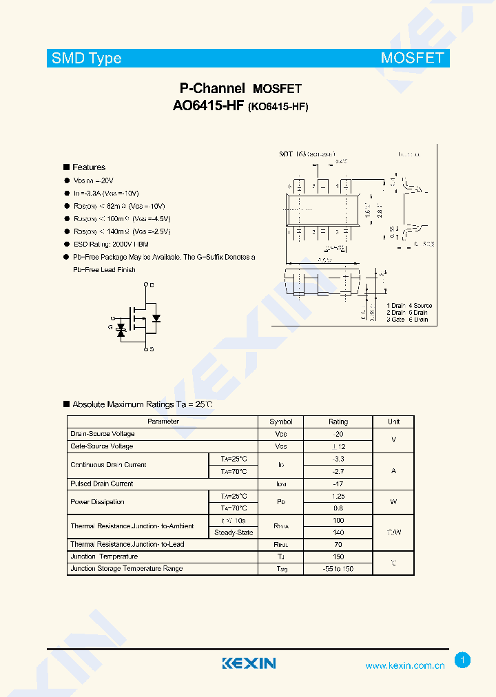 AO6415-HF_8200670.PDF Datasheet