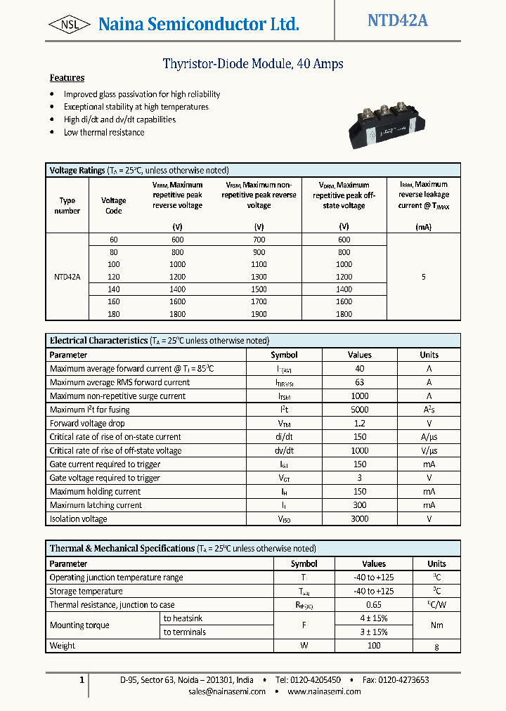 NTD42A_8201171.PDF Datasheet