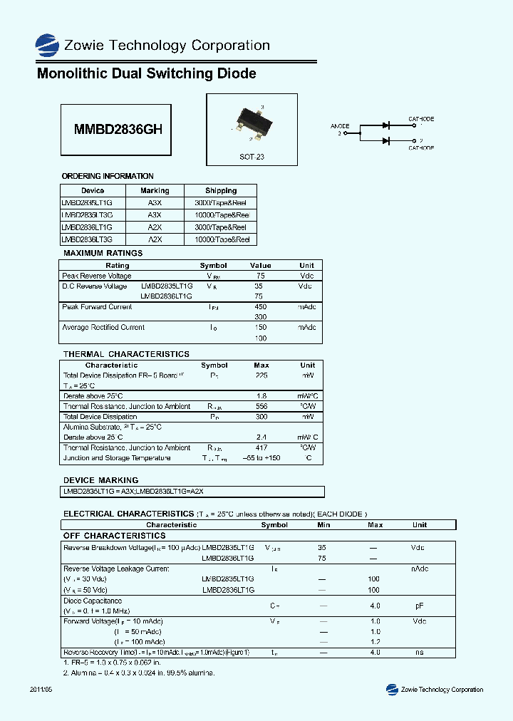 LMBD2835LT1G_8203593.PDF Datasheet