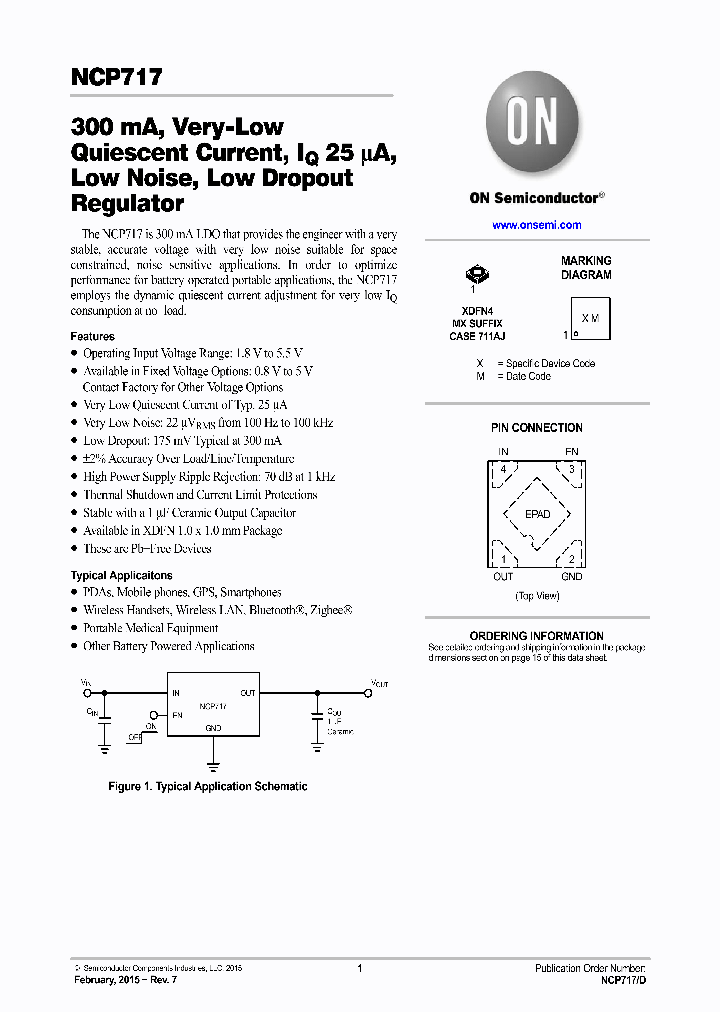 NCP717BMX300TCG_8204961.PDF Datasheet