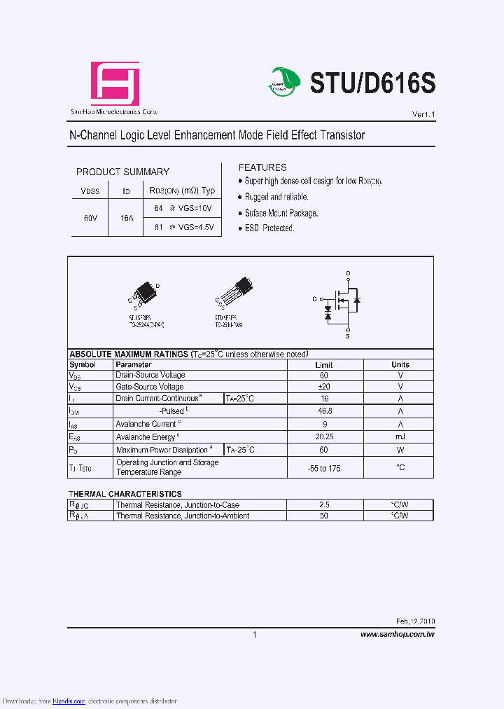 STD616S_7826198.PDF Datasheet