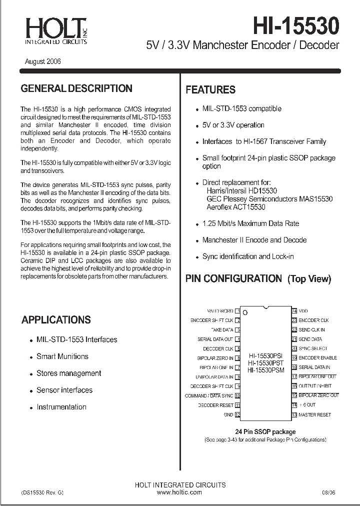 HI-15530PSMF_8210247.PDF Datasheet