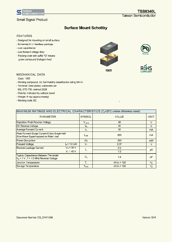 TSS0340L_8215255.PDF Datasheet