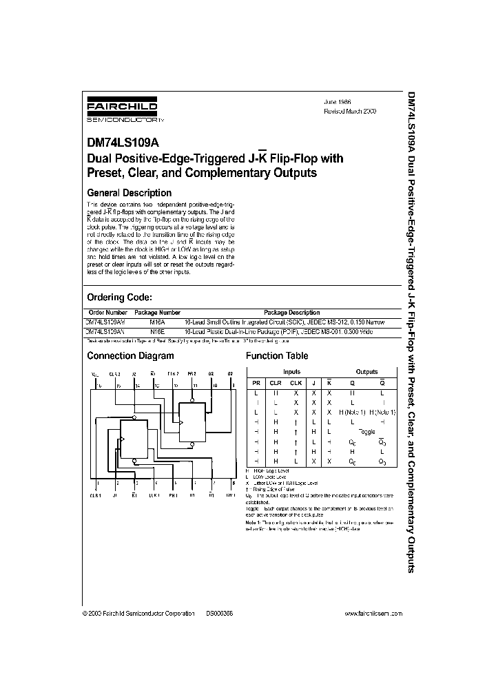 DM74LS109_8216524.PDF Datasheet