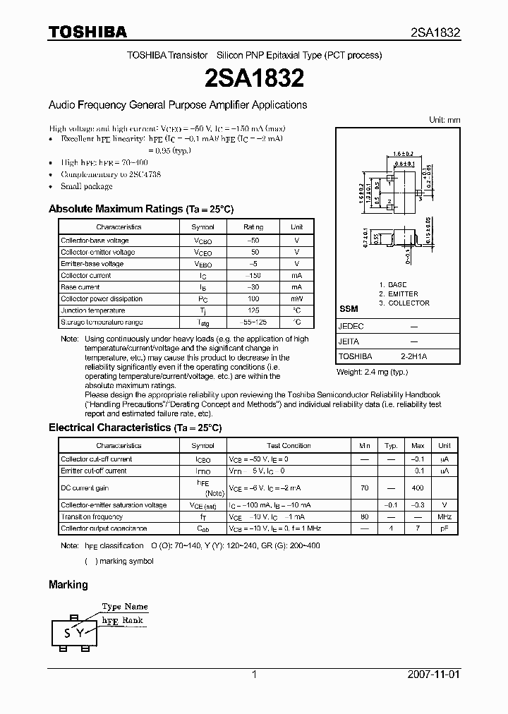 2SA1832-GR_8218405.PDF Datasheet