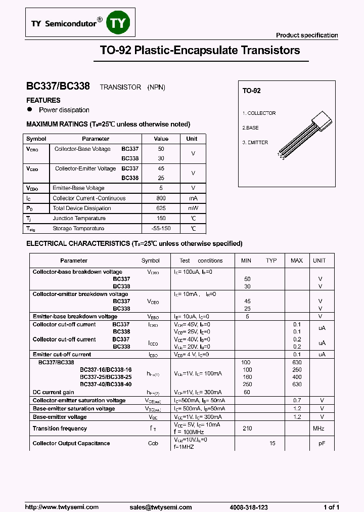 BC338_8222520.PDF Datasheet