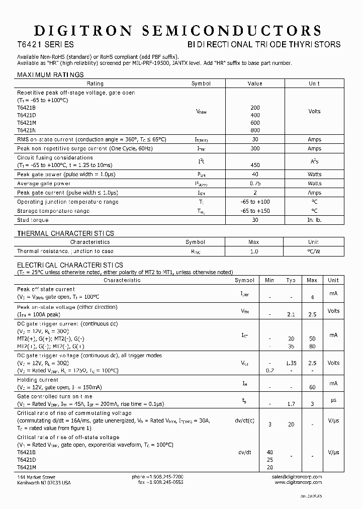 T6421B_8222962.PDF Datasheet