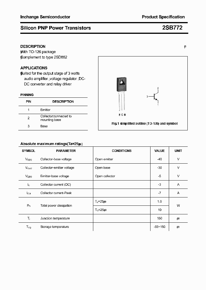 2SB772_8223692.PDF Datasheet