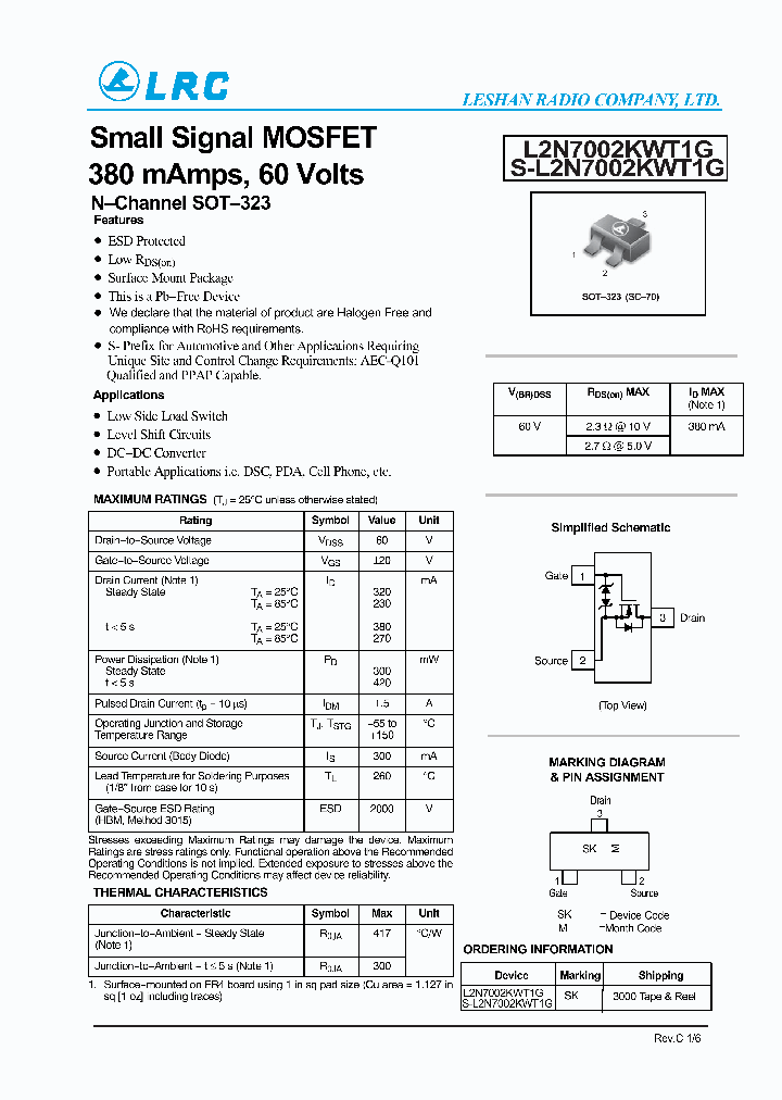 L2N7002KWT1G-15_8228998.PDF Datasheet