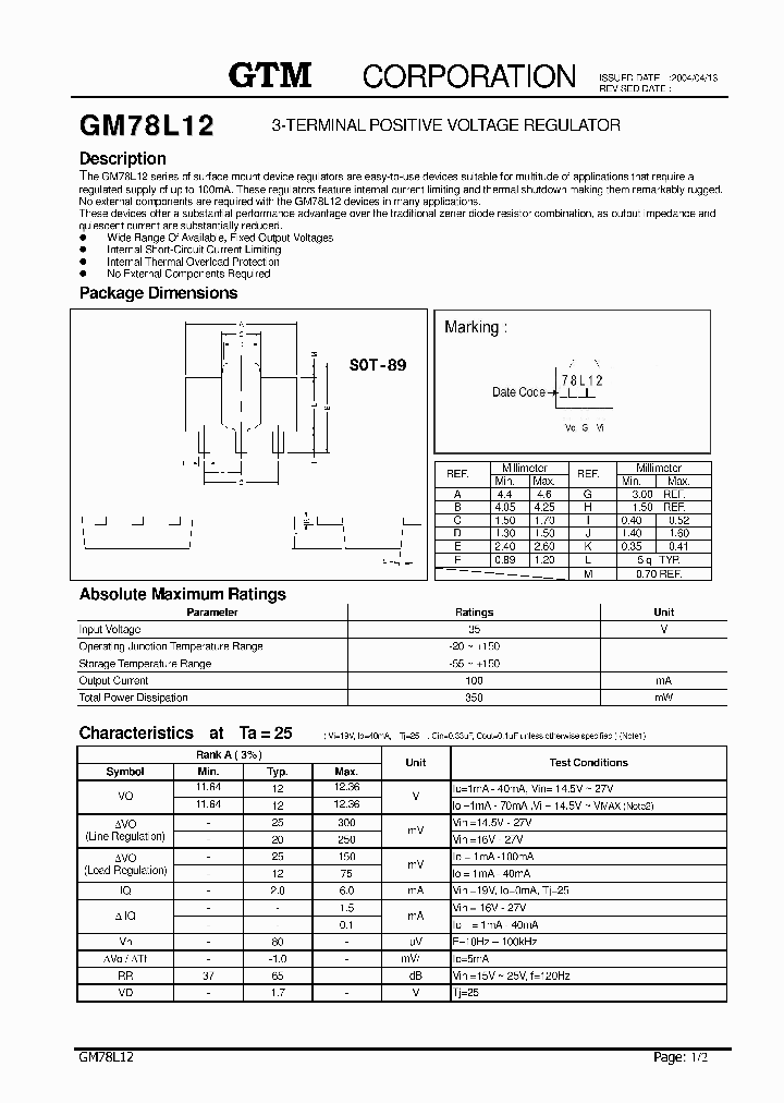 GM78L12_8230606.PDF Datasheet