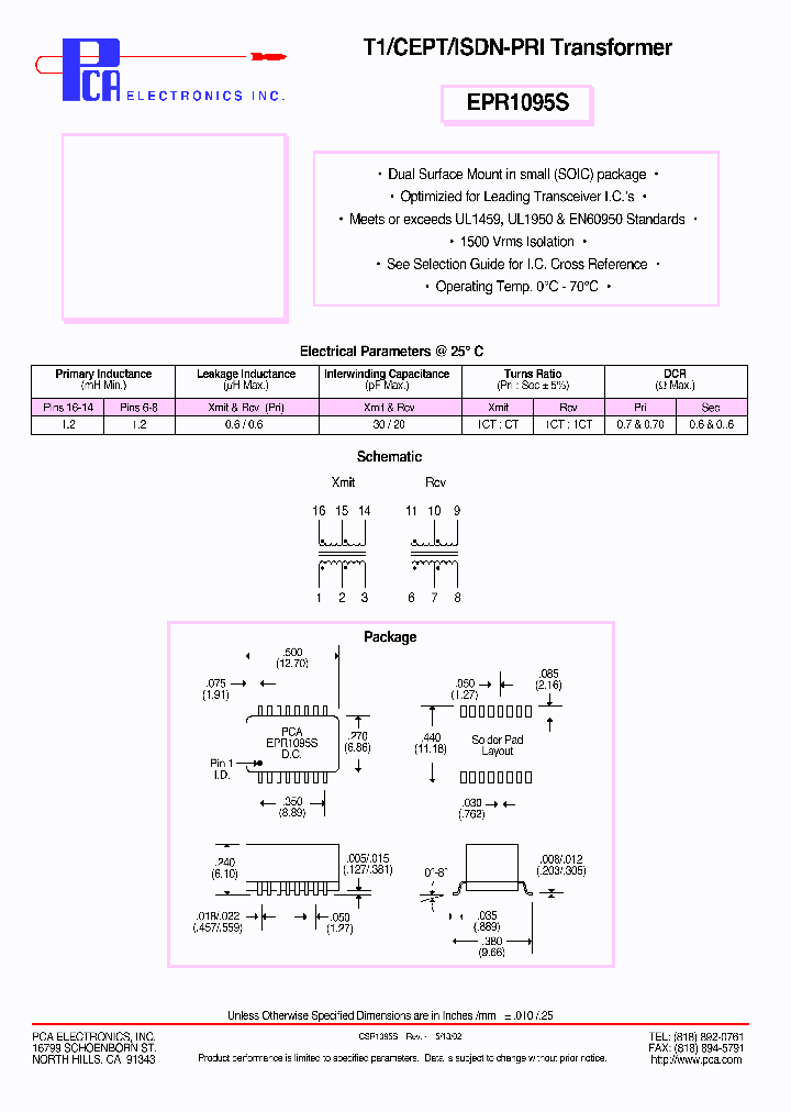 EPR1095S_8232135.PDF Datasheet