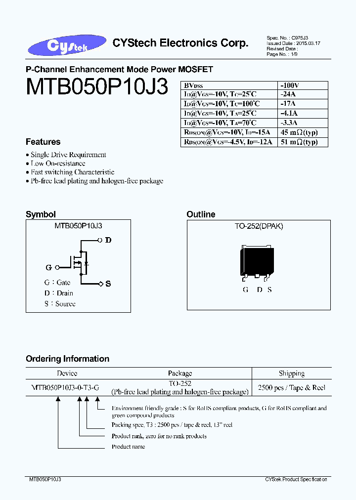 MTB050P10J3_8232608.PDF Datasheet