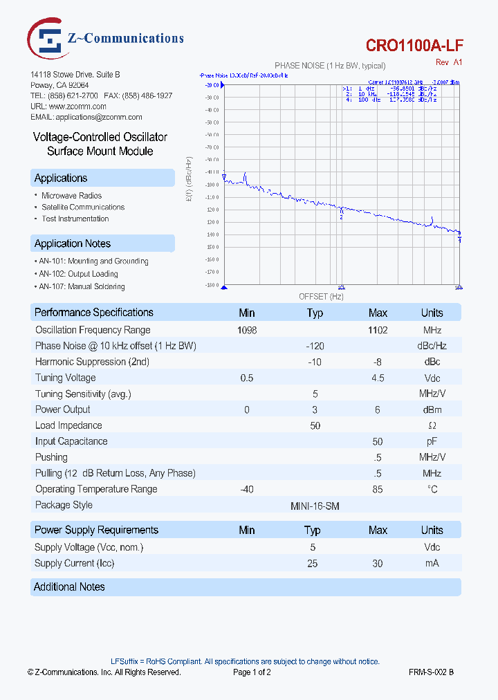 CRO1100A-LF_8233492.PDF Datasheet