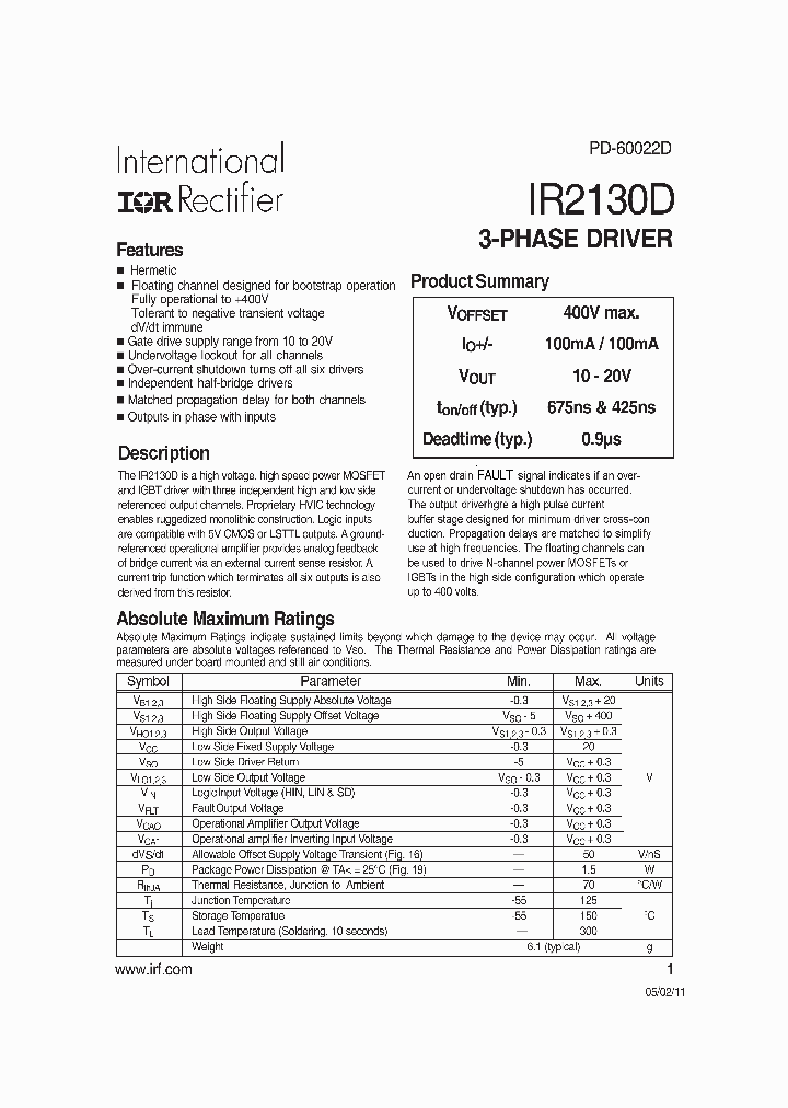 IR2130D-15_8235063.PDF Datasheet