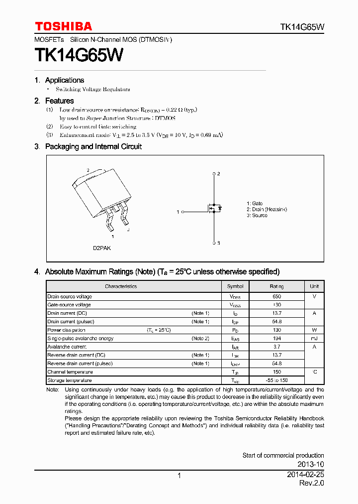 TK14G65W_7846168.PDF Datasheet