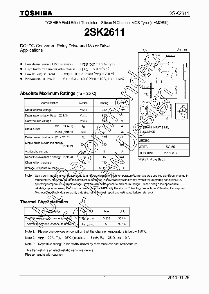 2SK2611_8238181.PDF Datasheet