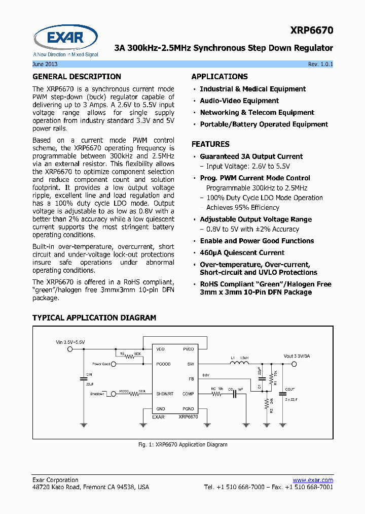 XRP6670EVB_8239743.PDF Datasheet