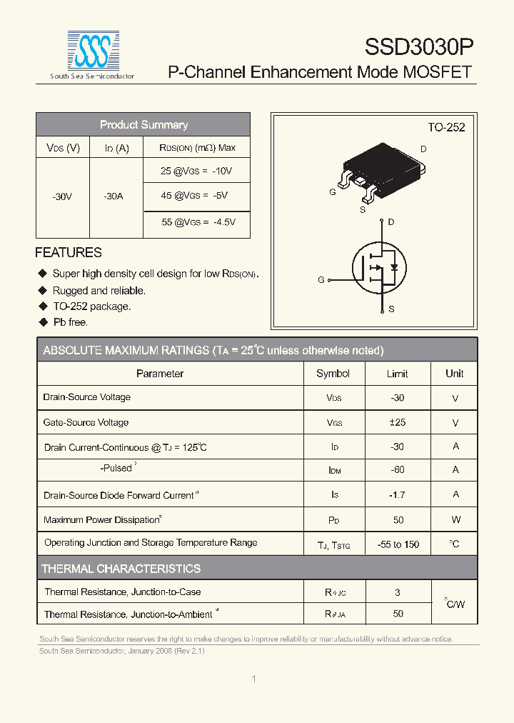 SSD3030P_7847888.PDF Datasheet