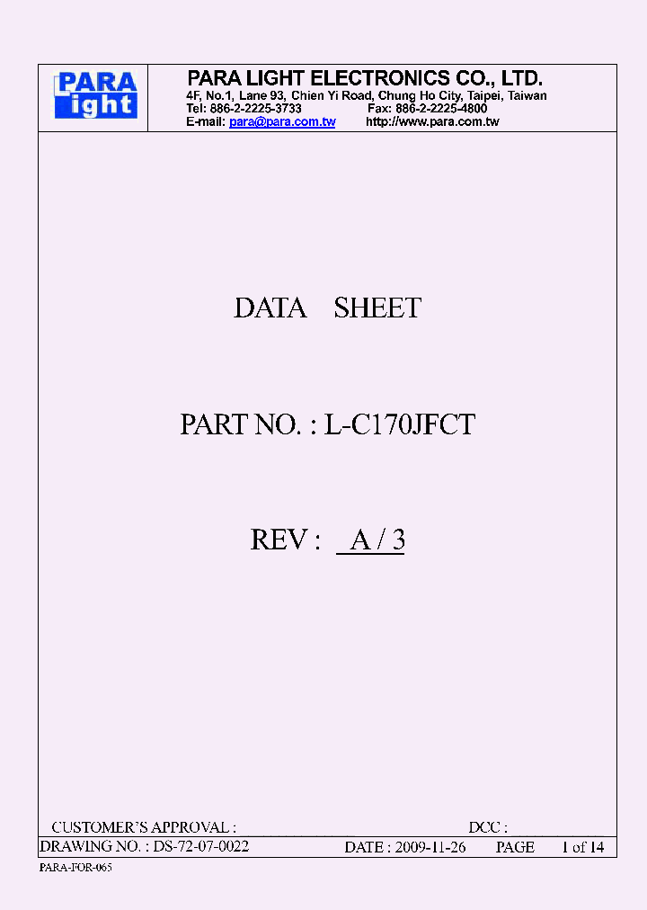L-C170JFCT_8246101.PDF Datasheet