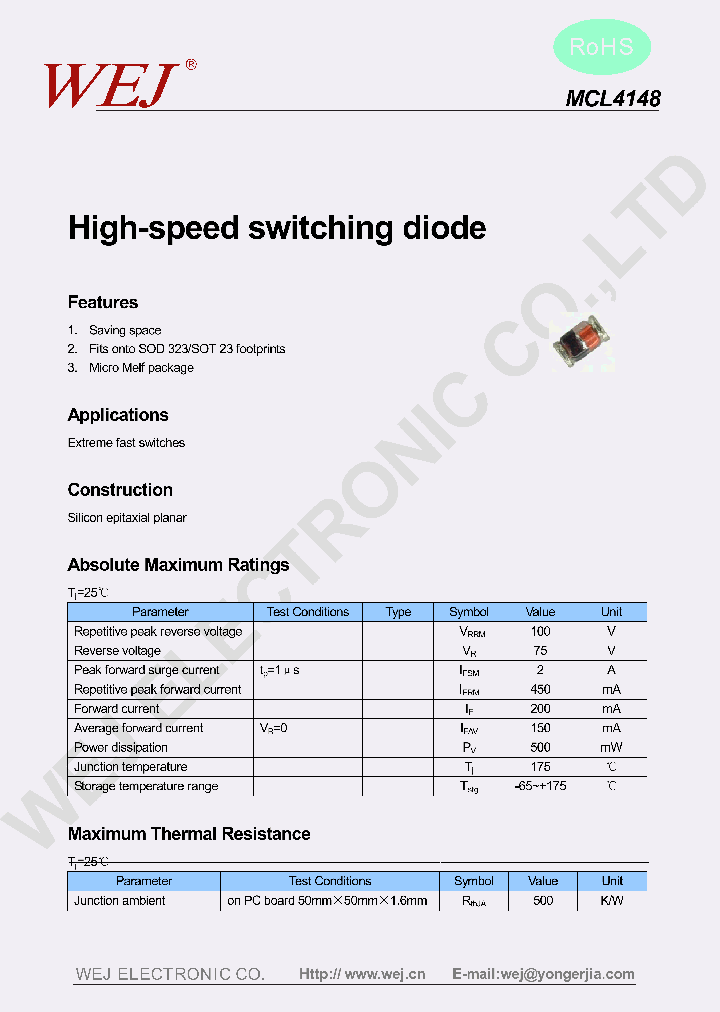 MCL4148_8249142.PDF Datasheet