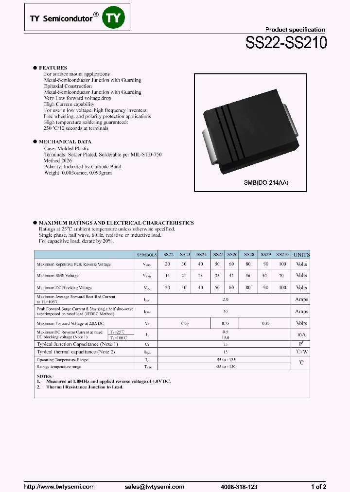 SS22-SS210_8249665.PDF Datasheet