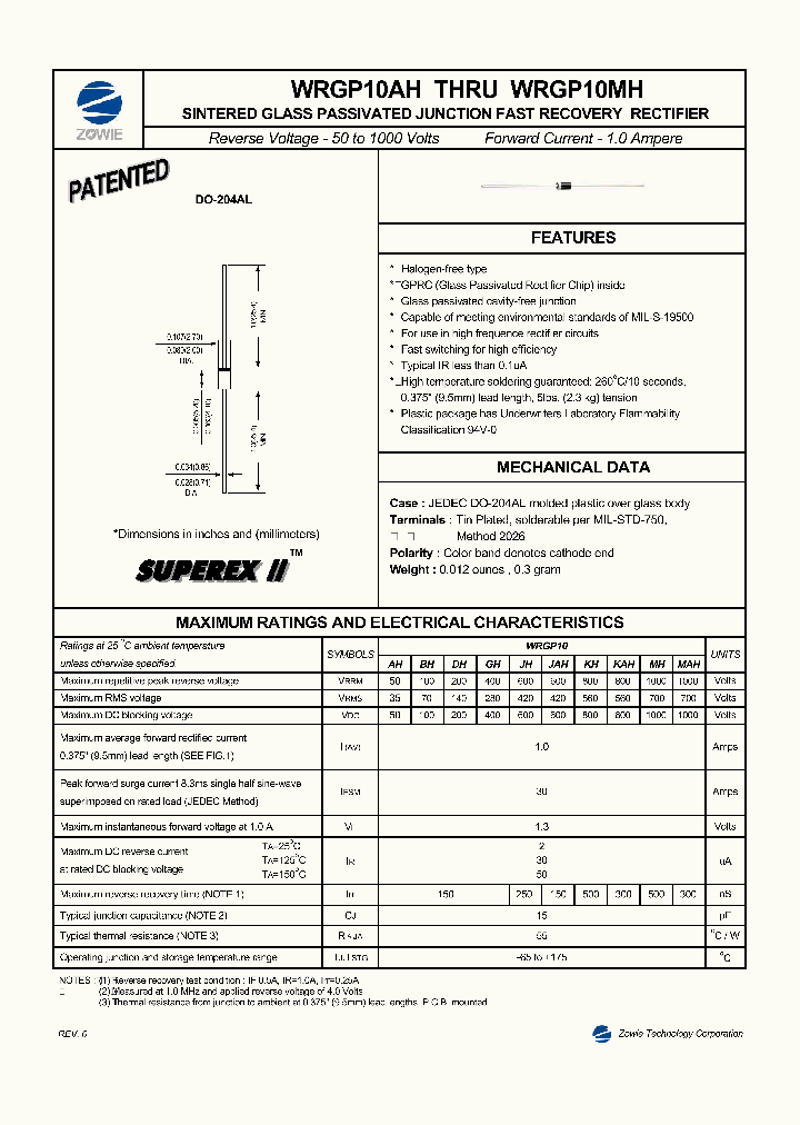 WRGP10AH_8251647.PDF Datasheet