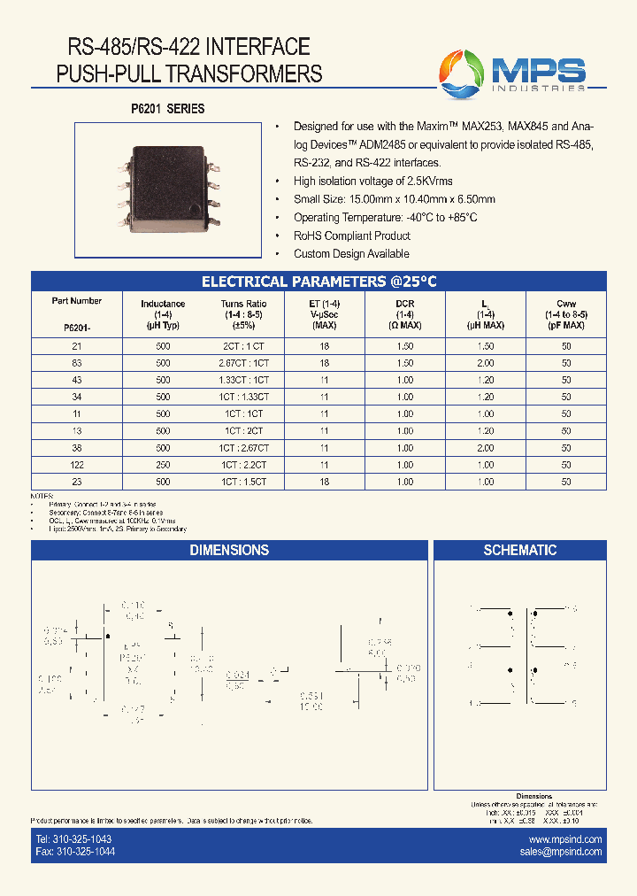 P6201_8253598.PDF Datasheet